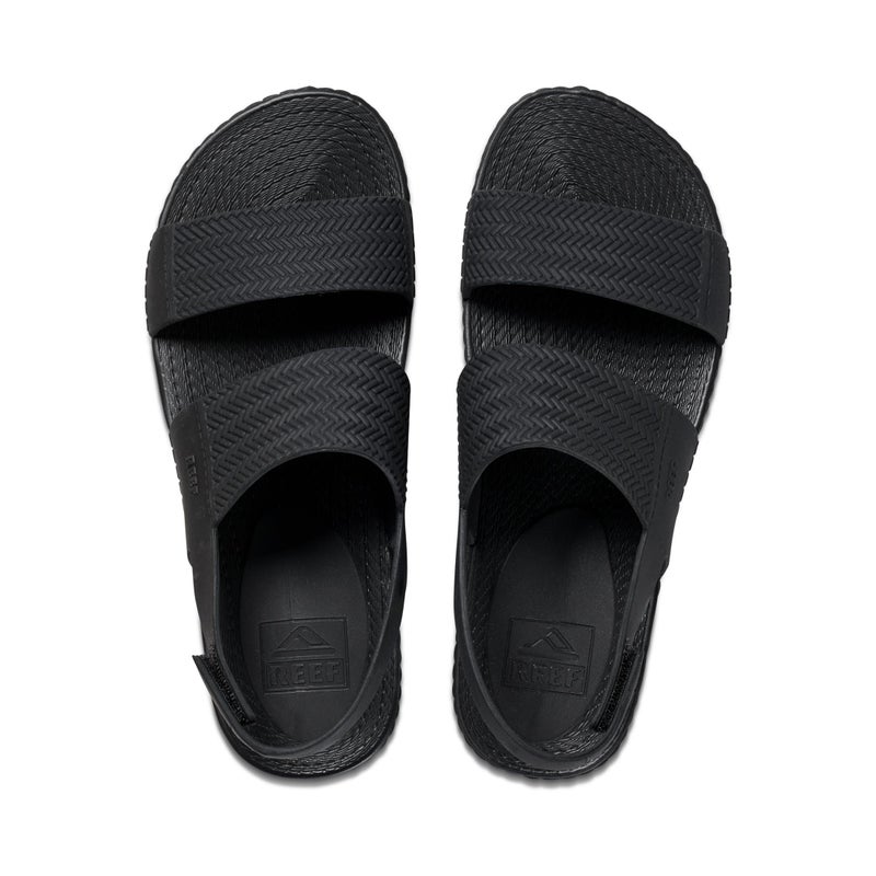 Reef Water Vista Womens Platform Sandal, Water Friendly, Adjustable Strap, Black, 8 - Image 4